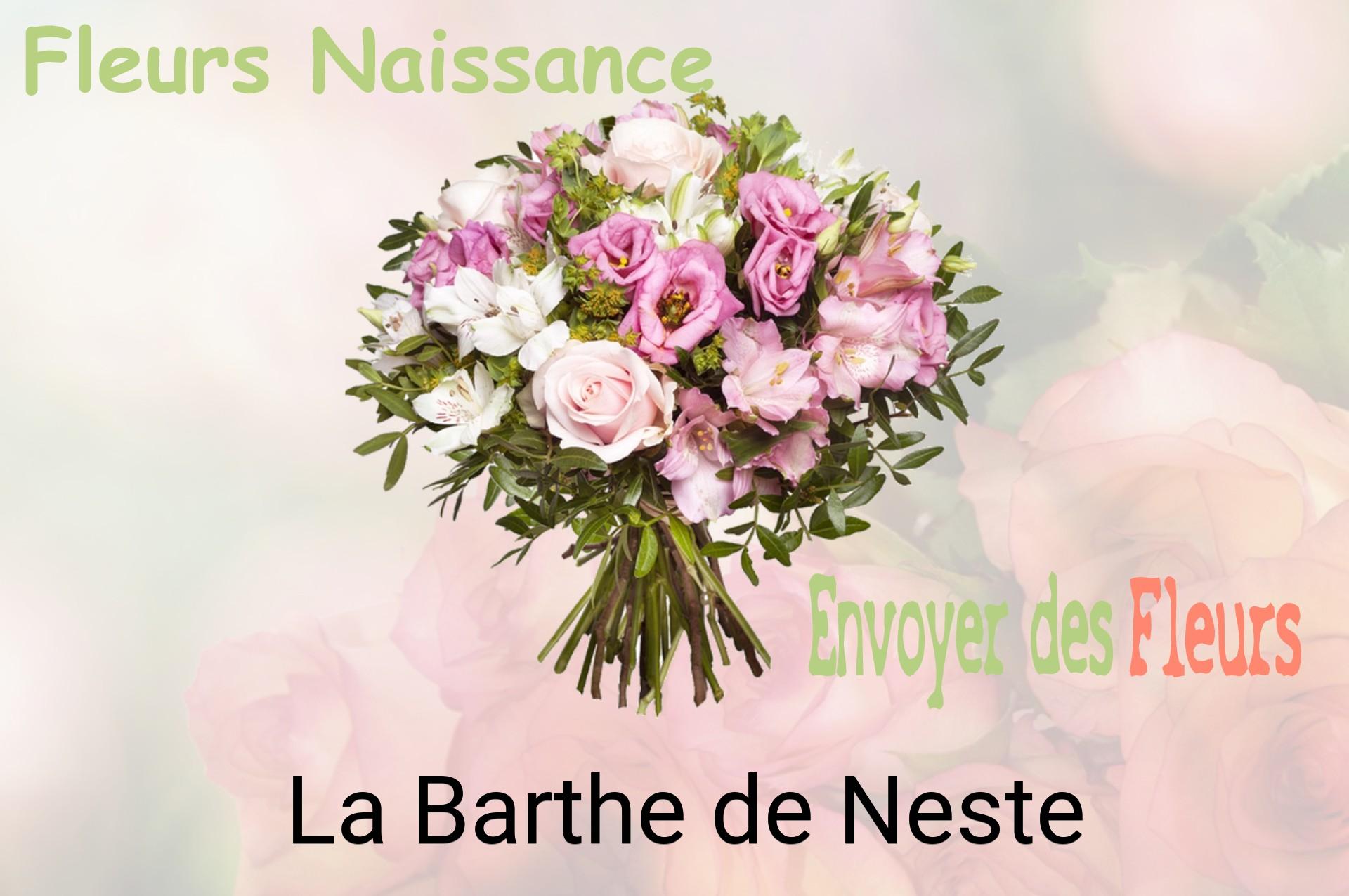 Bouquet de fleurs de naissance livré à La Barthe-de-Neste